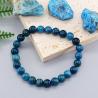 Bracelet Reiki en apatite bleue : Guérison énergétique et concentration