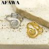 Bague symbole Reiki : Force spirituelle et protection (acier inoxydable)