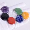 Ensemble de pierres anti-stress Chakra : Quartz naturel poli pour la méditation et le bien-être...