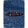 Bracelets en hématite et œil de tigre rouge - Protection énergétique et courage