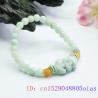 Bracelet Pixiu en jade blanc de Birmanie | Porte-bonheur et prospérité