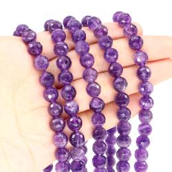 Cristaux d'améthyste naturelle : taillés, utilisés en Reiki et pour la création de bijoux