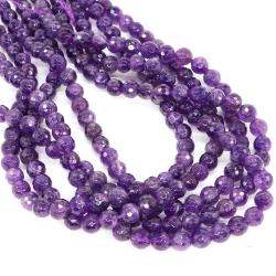 Natural Amethyst Crystals: Faceted, Reiki & Jewelry Making