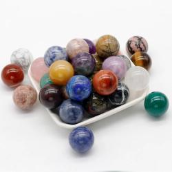 Sphères de cristal poli : Guérison et méditation | Boules de pierres précieuses