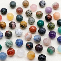 Sphères de cristal poli : Guérison et méditation | Boules de pierres précieuses