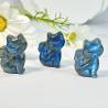Cristal de chat en labradorite : Guérison Reiki et décoration intérieure