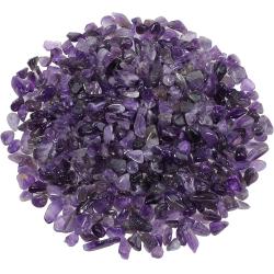 Pierres roulées d'améthyste et de quartz : Guérison Reiki et décoration intérieure