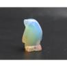 Statue de pingouin aux chakras naturels | Guérison Reiki et décoration d'intérieur