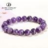 Bracelet de perles d'améthyste pour femme | Soins Reiki et énergie