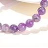 Bracelet de perles d'améthyste pour femme | Soins Reiki et énergie