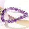 Bracelet de perles d'améthyste pour femme | Soins Reiki et énergie