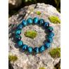 Bracelet Œil de Tigre Bleu : Guérison Reiki et Protection