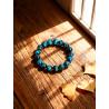 Bracelet Œil de Tigre Bleu : Guérison Reiki et Protection