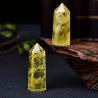 Pointe de baguette en cristal de quartz citrine : Guérison Reiki et énergie