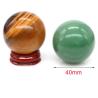Sfera di cristallo naturale | Sfera energetica e di guarigione Reiki da 40 mm