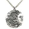 Sonnen- und Mondamulett-Halskette – Wicca-Schmuck für Männer