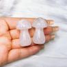 Statue de champignon en pierre naturelle : Guérison Reiki et décoration intérieure
