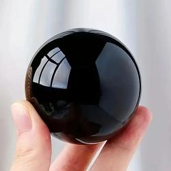 Boules de cristal d'obsidienne : Guérison et décoration | Orbes en pierre naturelle