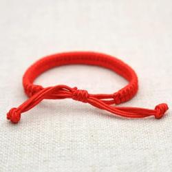 Bracelets bouddhistes tibétains - Amulettes à nœuds faites à la main pour porter chance