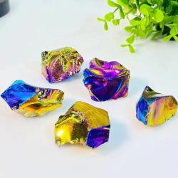 Cristal d'obsidienne Aura : Décoration brute et cadeau de guérison Reiki