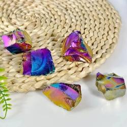 Cristal d'obsidienne Aura : Décoration brute et cadeau de guérison Reiki
