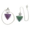 Pendule en cristal de pierre naturelle : Bijou de Reiki et de divination