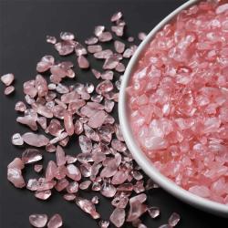 Cristaux de quartz rose : pierres roulées pour la guérison et la décoration