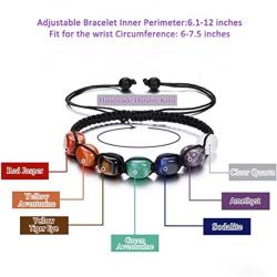 Bracelet des 7 chakras : Équilibre et guérison grâce aux pierres œil de tigre