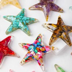 Étoile de mer en cristal naturel : Guérison Reiki et décoration intérieure