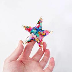Étoile de mer en cristal naturel : Guérison Reiki et décoration intérieure