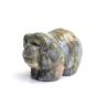 Figurine de cochon en pierre naturelle | Guérison des chakras et décoration