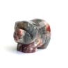 Figurine de cochon en pierre naturelle | Guérison des chakras et décoration