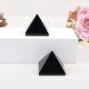 Obsidian Pyramid Ornament: Reiki Healing Crystal for Home Decor
