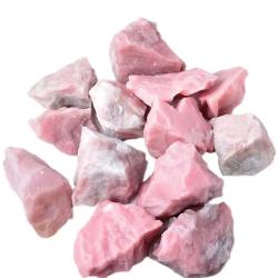 Cristaux d'opale rose brute : Guérison Reiki naturelle et décoration