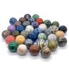 Boule de cristal d'améthyste : sphère de 25 mm pour le Reiki et la guérison