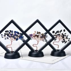 Arbre de Vie en quartz cristal : Guérison Reiki et chance