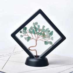Arbre de Vie en quartz cristal : Guérison Reiki et chance