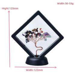 Arbre de Vie en quartz cristal : Guérison Reiki et chance