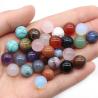 Perles de cristal d'agate naturelle - Guérison Reiki et loisirs créatifs