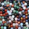 Perles de cristal d'agate naturelle - Guérison Reiki et loisirs créatifs