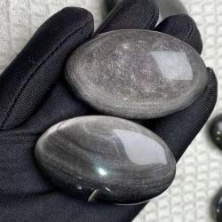 Pierres roulées d'obsidienne : énergie naturelle et lithothérapie