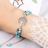 Bracelet Mala en pierre naturelle | Bracelet artisanal motif Arbre de Vie