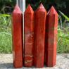 Red Jasper Quartz Wand - Reiki Healing & Energy | 15-16cm