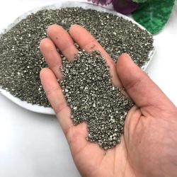 Éclats de pyrite et de cristal de quartz naturels pour la guérison et la décoration