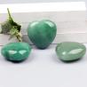 Ornamento in cristallo di giada naturale a forma di cuore e avventurina - Guarigione Reiki