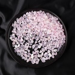 Gravier de quartz rose naturel - Cristaux pour le Reiki et les aquariums