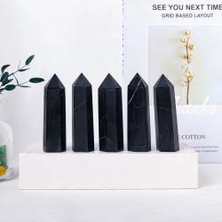 Baguette de cristal de shungite : Guérison naturelle et méditation