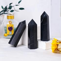 Baguette de cristal de shungite : Guérison naturelle et méditation