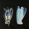 Figurine d'ange en opaline : Cristal naturel aux vertus lithiques et décoration intérieure