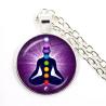 7 Çakra Reiki Şifa Kolyesi | Meditasyon ve Umut İçin Buda Kolye Ucu
